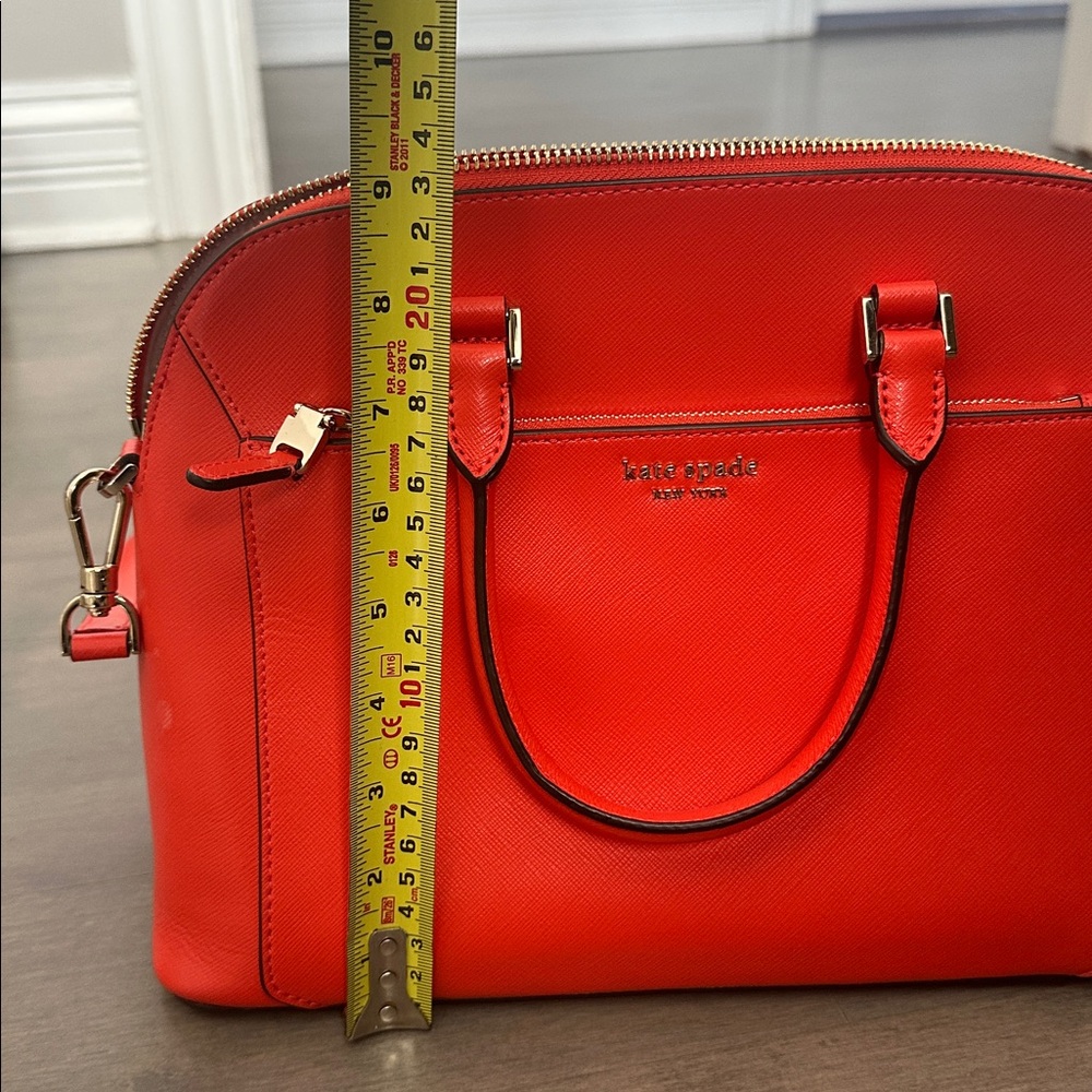 Kate Spade Orange Handbag - Never used, still with protective cover. Perfect! - Picture 11 of 13